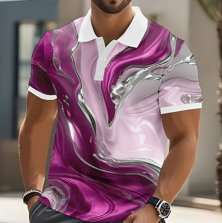 Luca | Stylish Flowy Color Collar Shirt