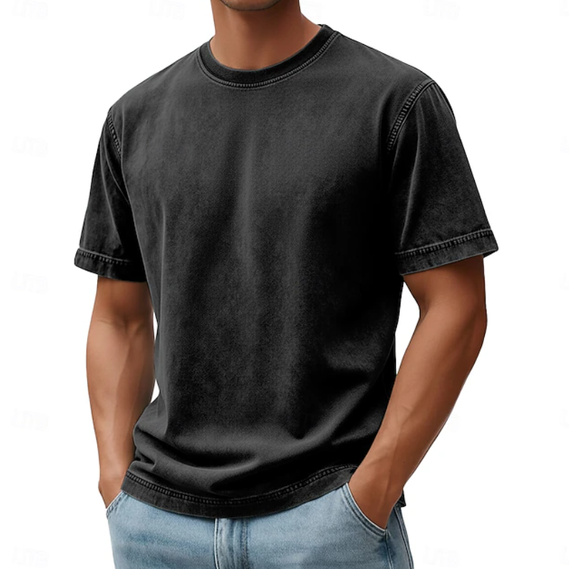 Maxwell | Casual Round Neck Summer Shirt