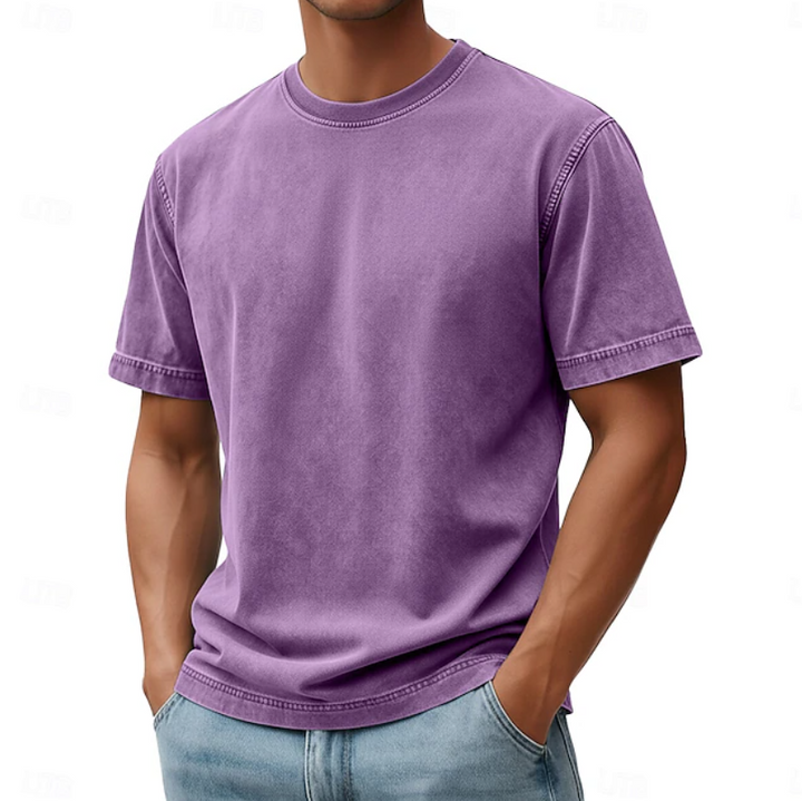 Maxwell | Casual Round Neck Summer Shirt