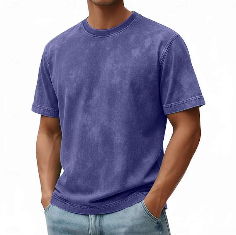 Maxwell | Casual Round Neck Summer Shirt