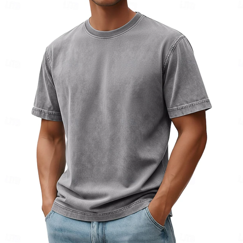 Maxwell | Casual Round Neck Summer Shirt