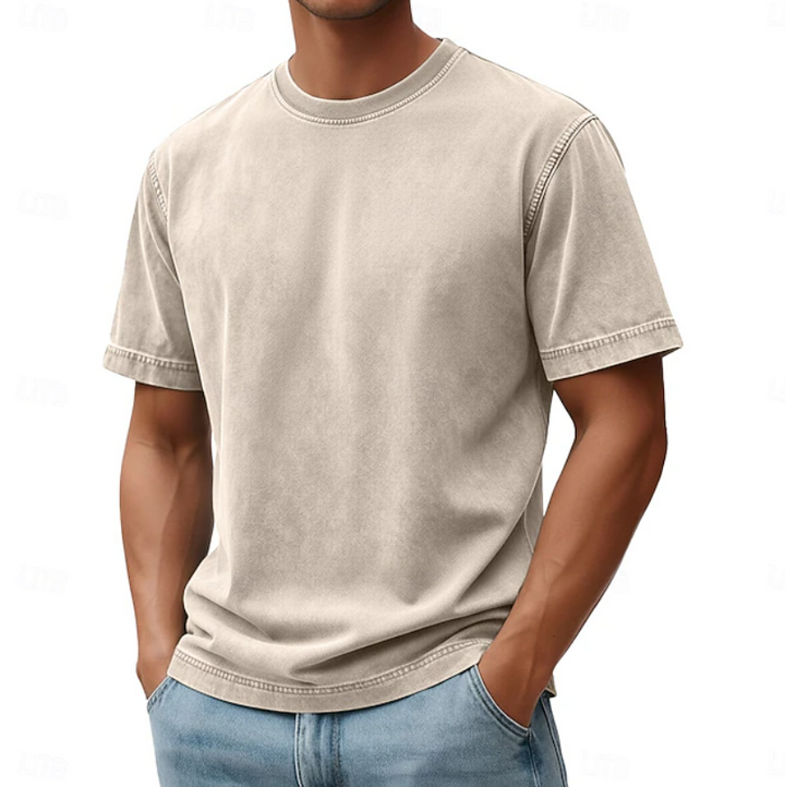 Maxwell | Casual Round Neck Summer Shirt