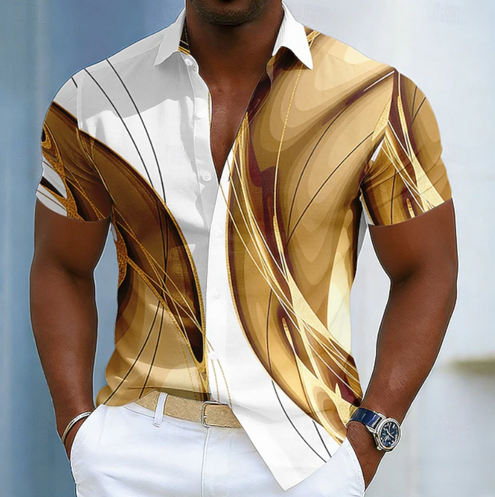 Preston | Stylish Linear Style Collar Shirt