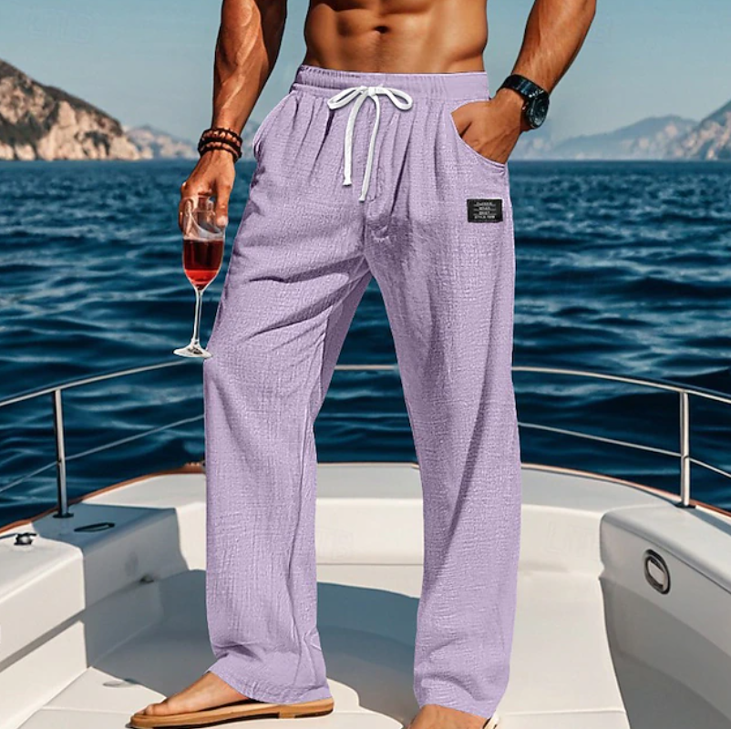 Dominic | Casual Lace Summer Loose Pants