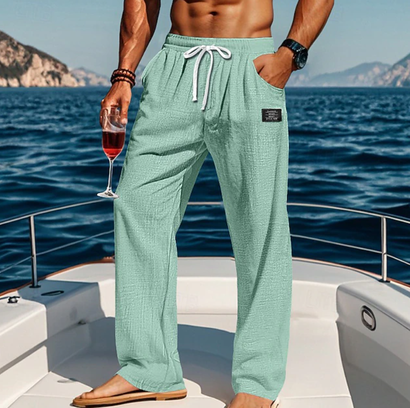 Dominic | Casual Lace Summer Loose Pants