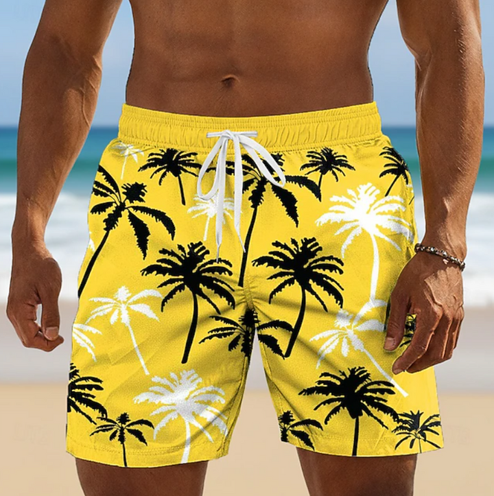Landon | Casual Summer Coconut Lace Shorts