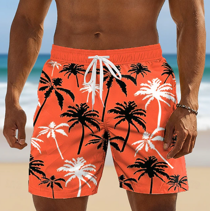 Landon | Casual Summer Coconut Lace Shorts