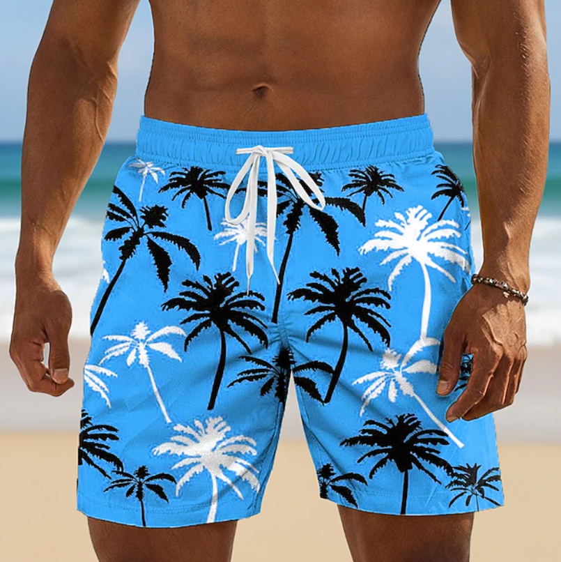 Landon | Casual Summer Coconut Lace Shorts