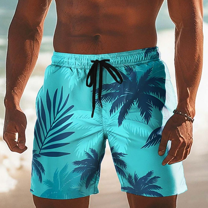 Landon | Casual Summer Coconut Lace Shorts