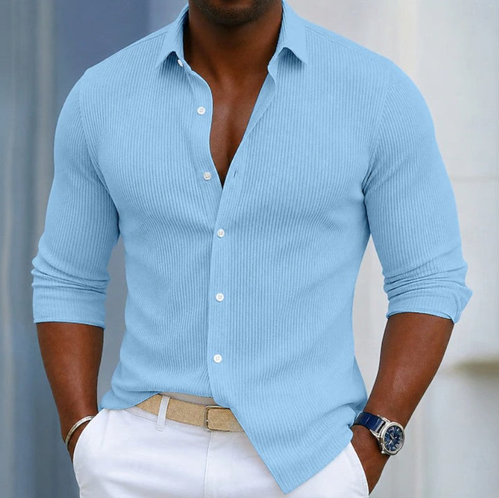 Nathan | Refined Casual Button-Up Shirt