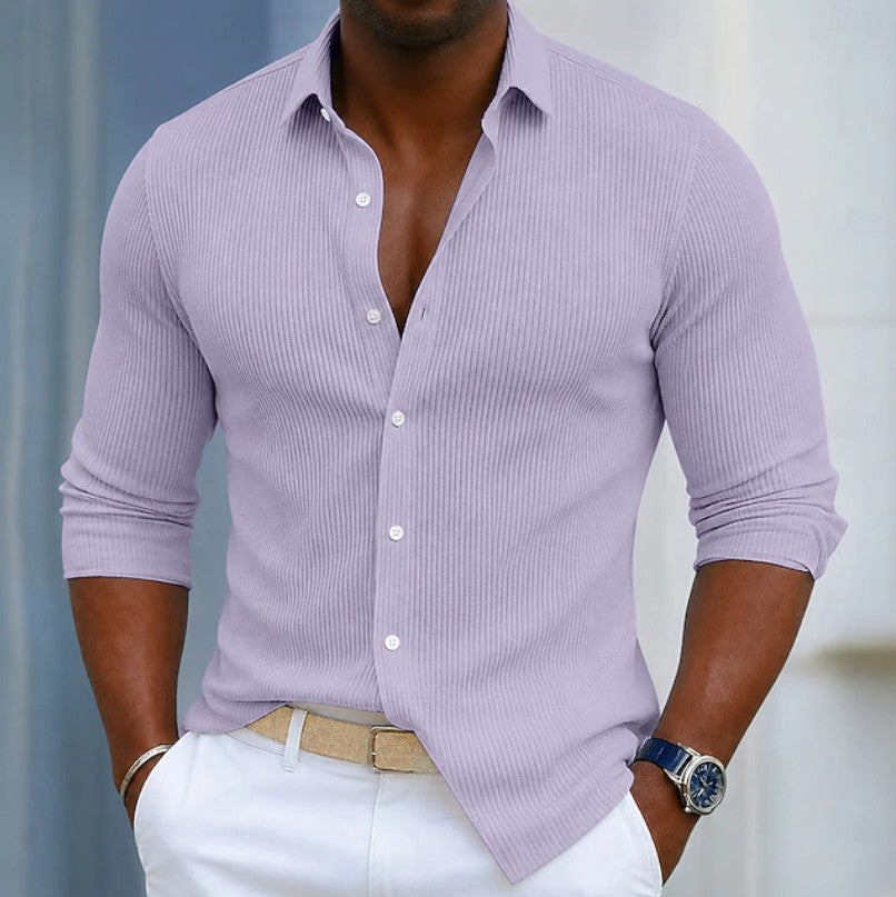 Nathan | Refined Casual Button-Up Shirt