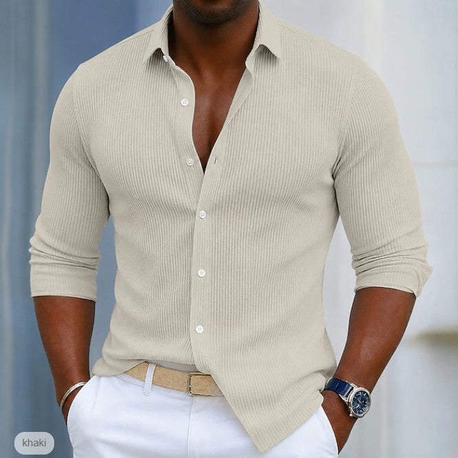 Nathan | Refined Casual Button-Up Shirt