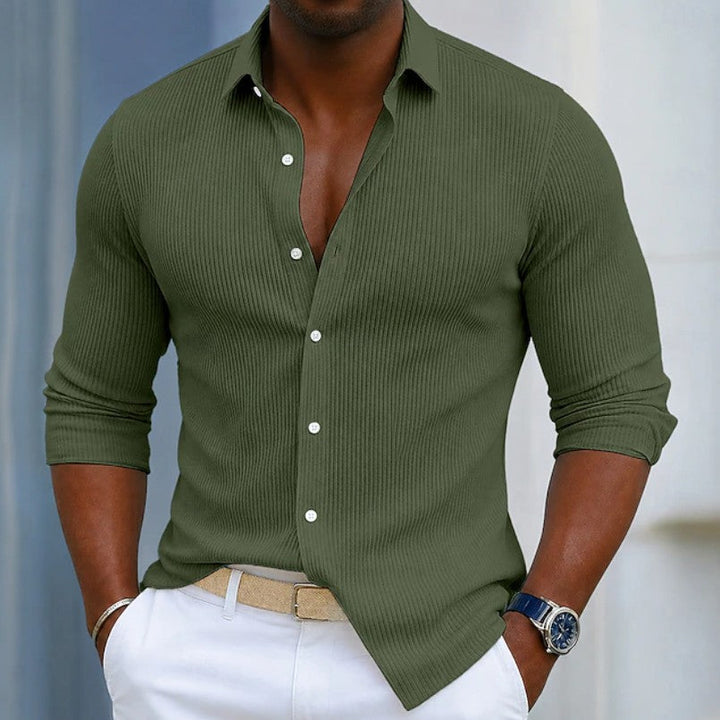 Nathan | Refined Casual Button-Up Shirt
