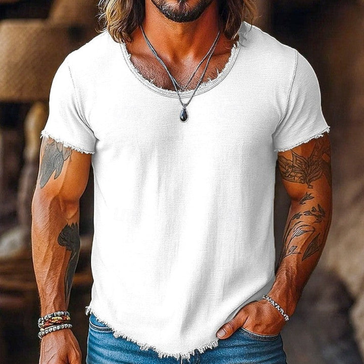 Logan | Relaxed V-Neck T-Shirt