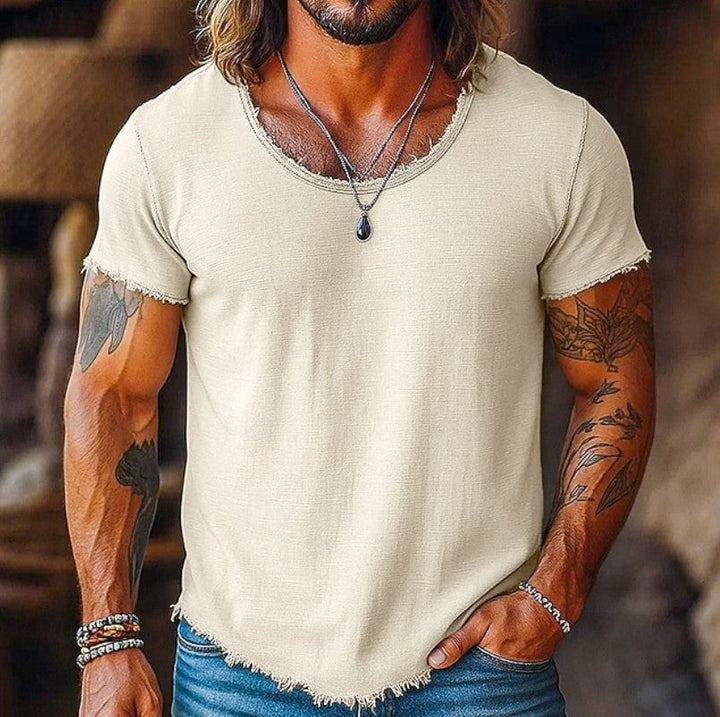Logan | Relaxed V-Neck T-Shirt