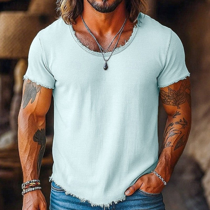 Logan | Relaxed V-Neck T-Shirt