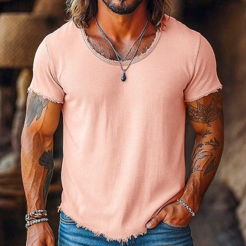 Logan | Relaxed V-Neck T-Shirt