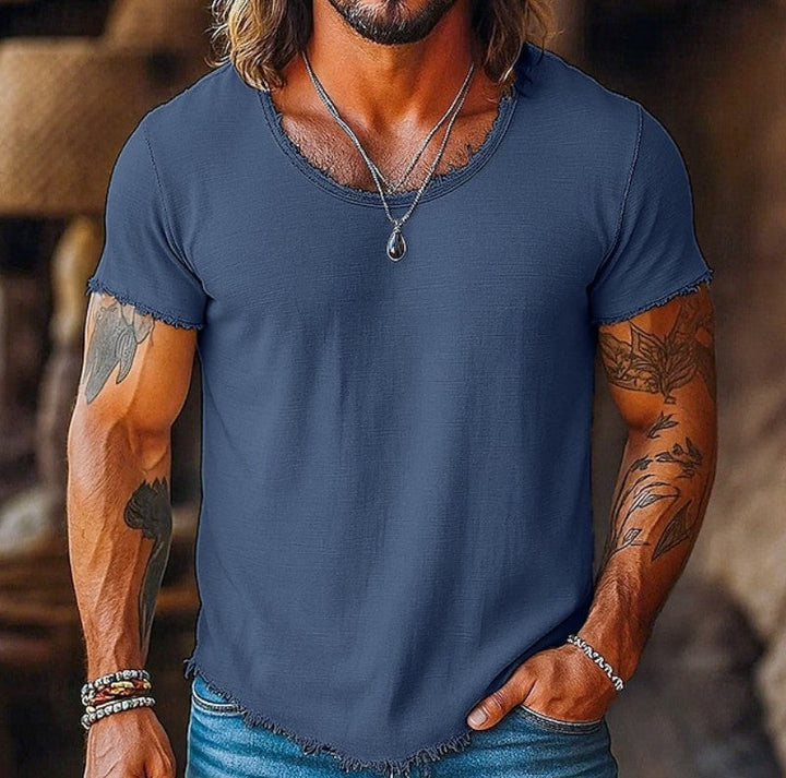 Logan | Relaxed V-Neck T-Shirt
