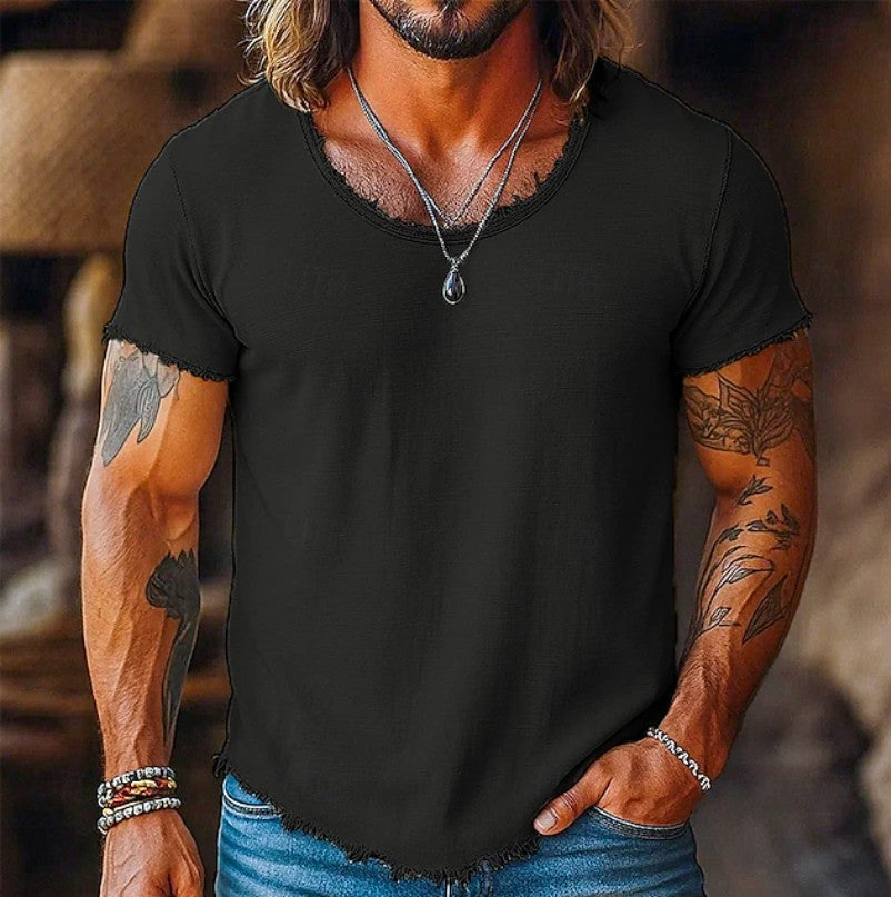 Logan | Relaxed V-Neck T-Shirt