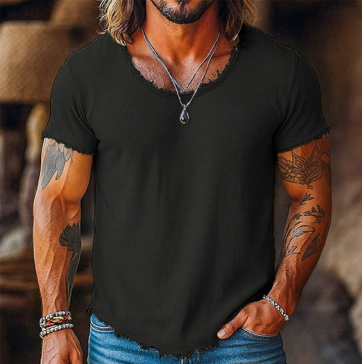 Logan | Relaxed V-Neck T-Shirt