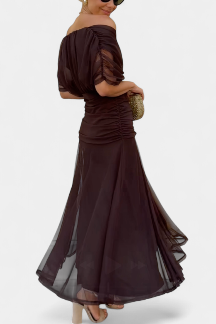 Sophia | Elegant Off-Shoulder Dress