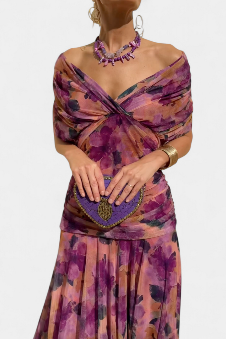 Sophia | Elegant Off-Shoulder Dress