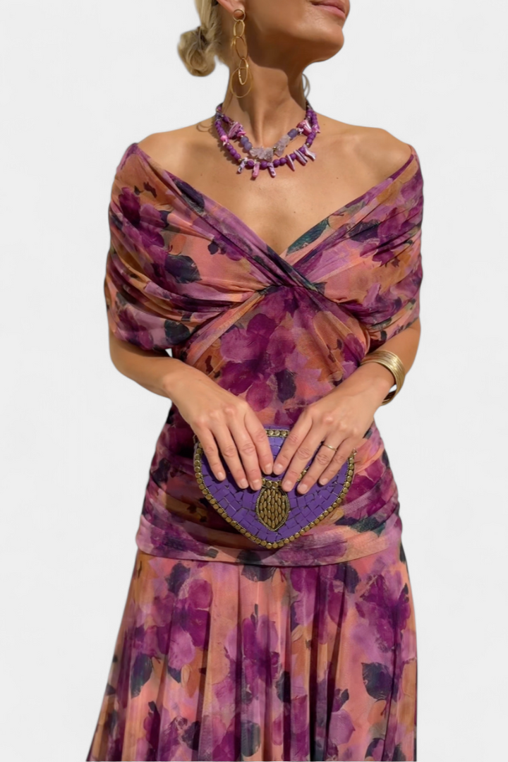 Sophia | Elegant Off-Shoulder Dress