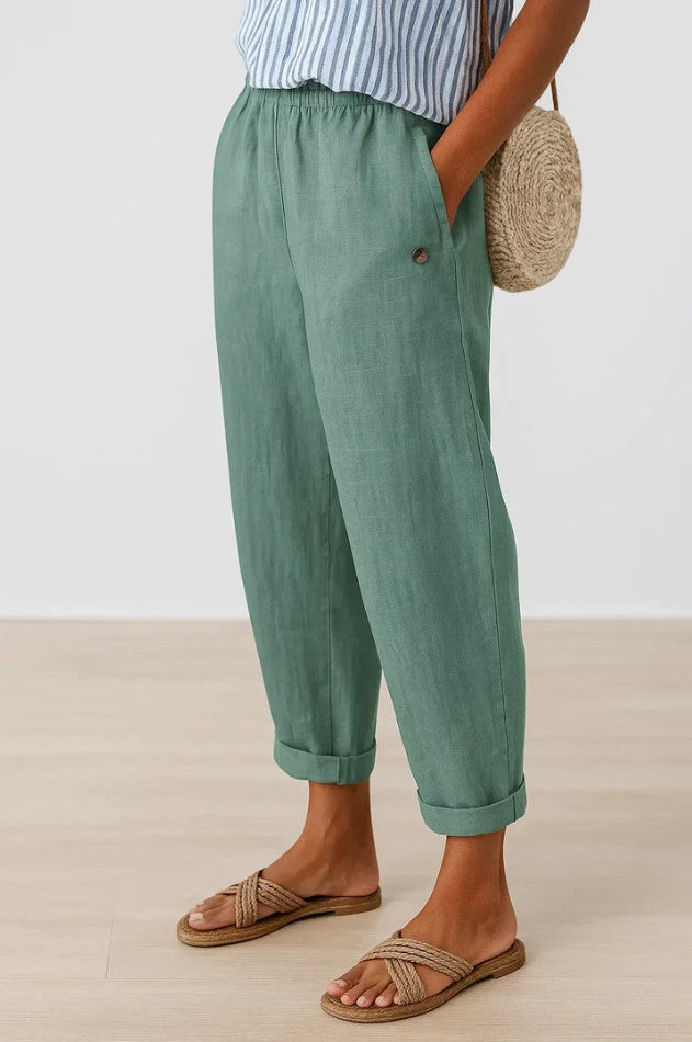 Solara | Timeless Plain Everyday Trousers
