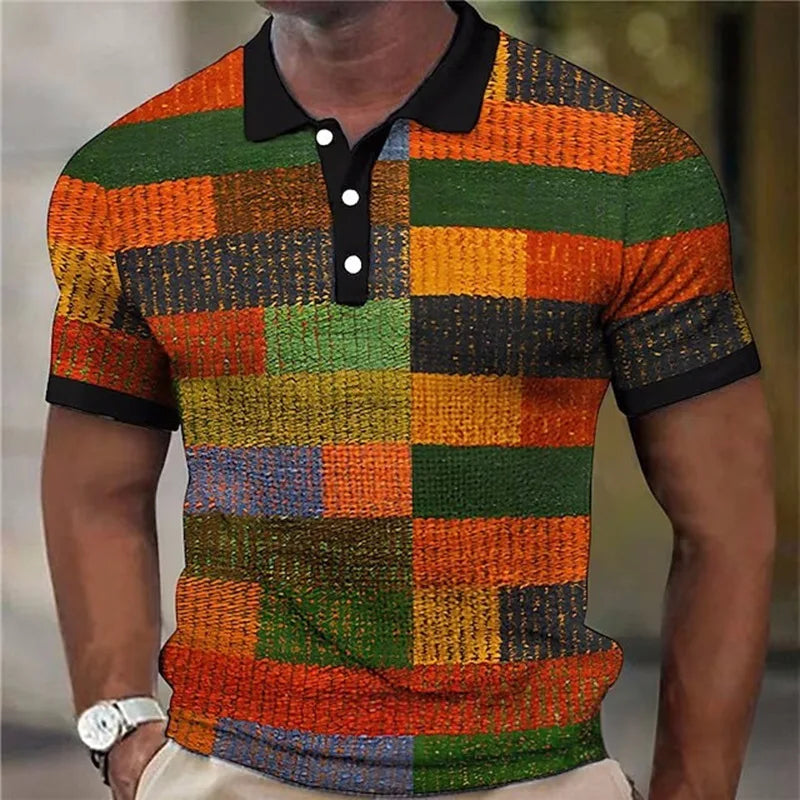 Lucien | Vibrant Plaid Pattern Shirt