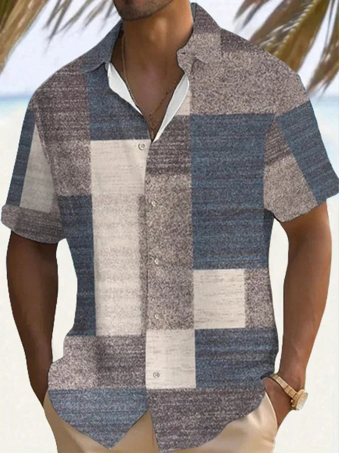 Laurent | Classic Retro Button-Down Shirt