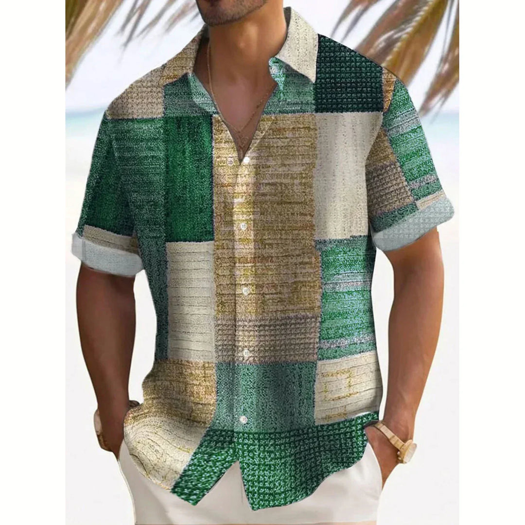 Laurent | Classic Retro Button-Down Shirt