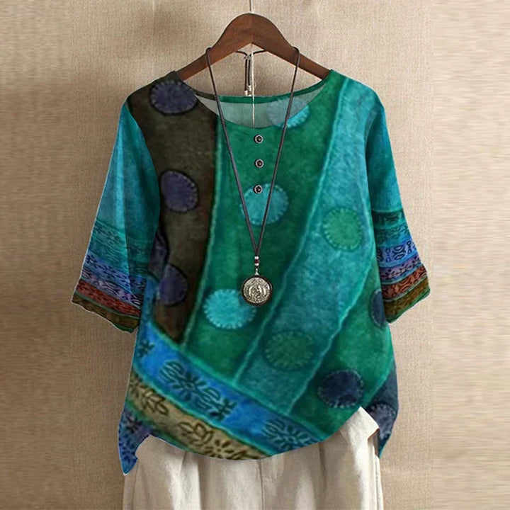 Raina | Casual Retro-Inspired Blouse