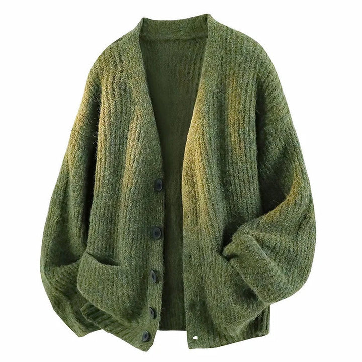 Flora | Relaxed V-Neck Cardigan