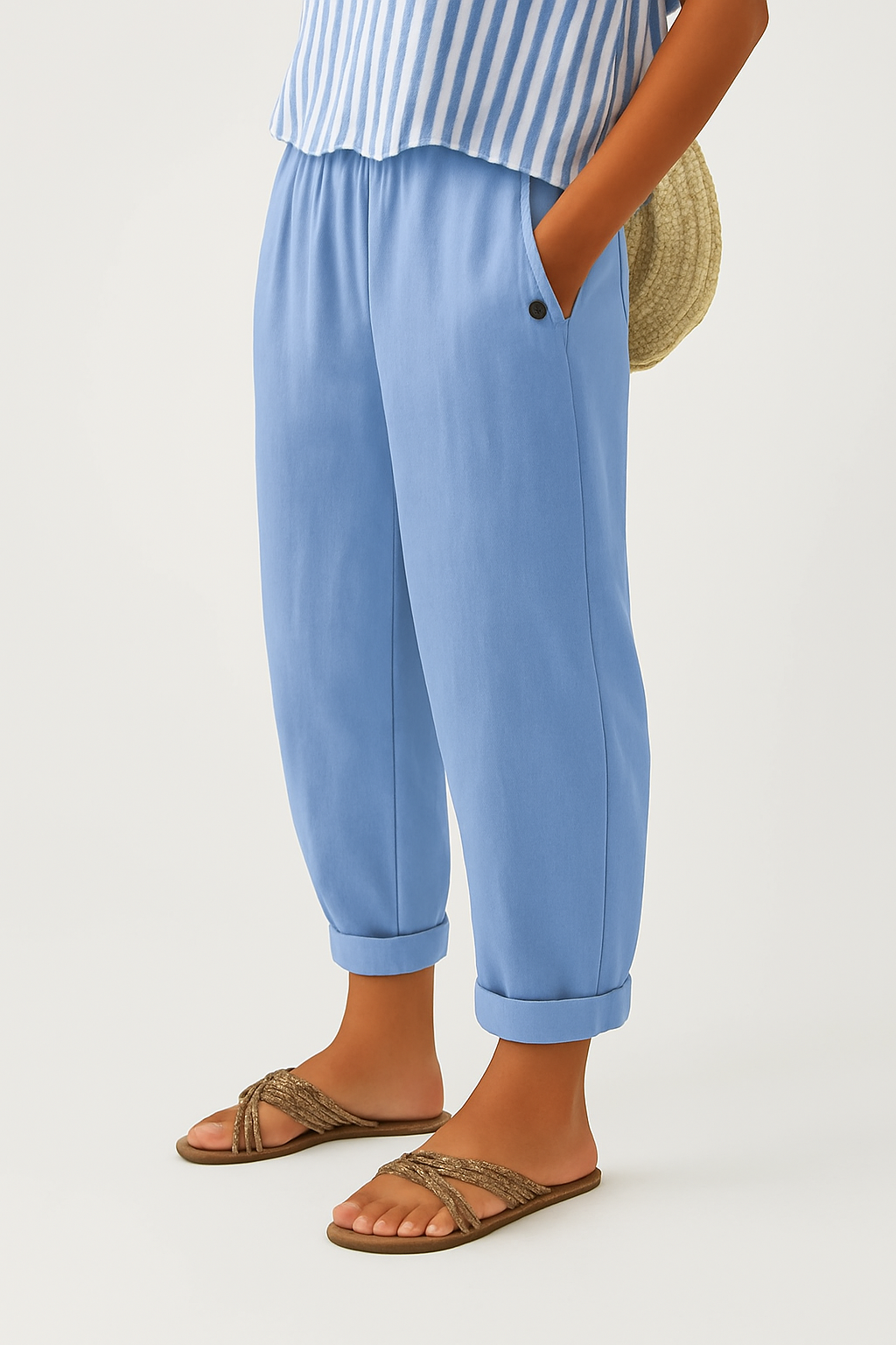 Solara | Timeless Plain Everyday Trousers