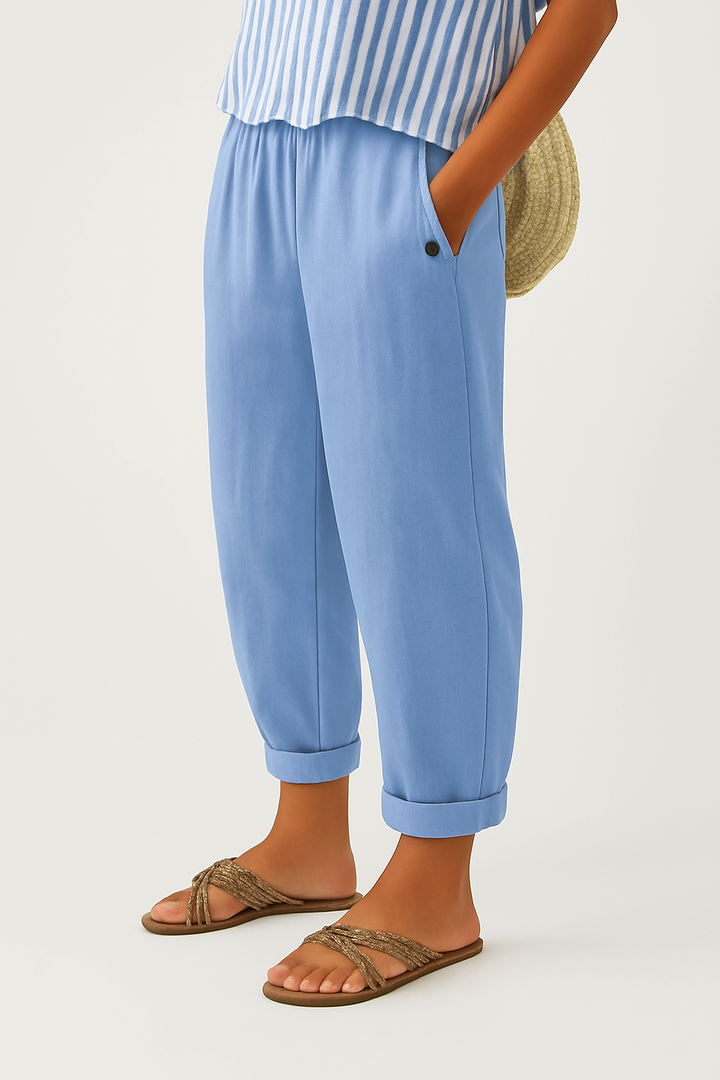 Solara | Timeless Plain Everyday Trousers