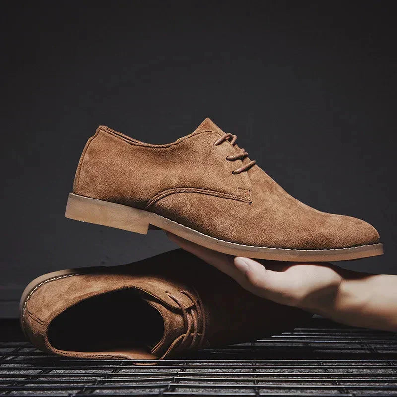 Vaughn | Minimalist Lace-Up Derby Shoes