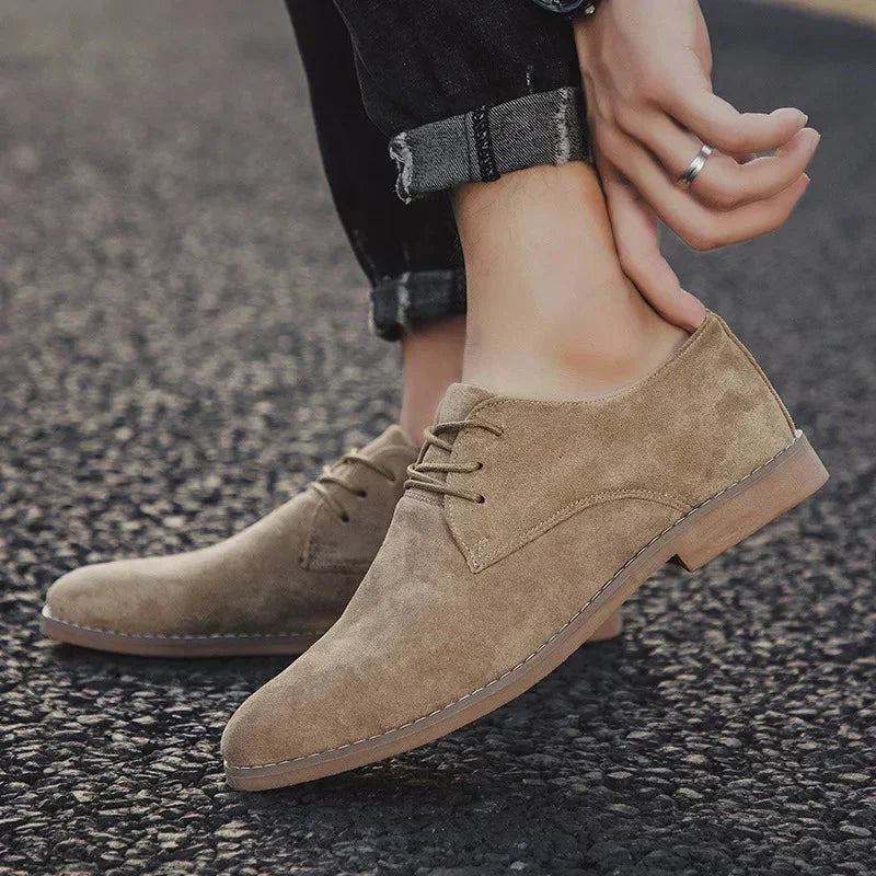 Vaughn | Minimalist Lace-Up Derby Shoes