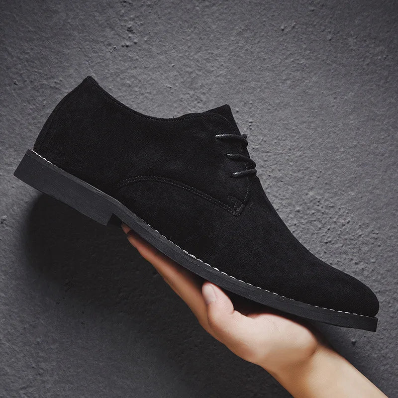 Vaughn | Minimalist Lace-Up Derby Shoes
