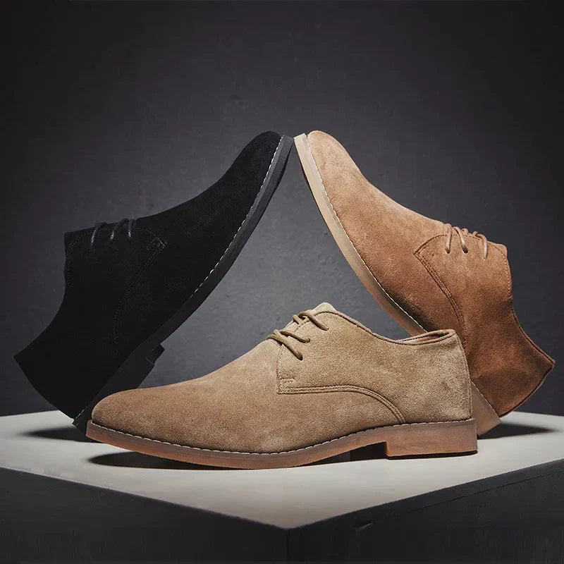 Vaughn | Minimalist Lace-Up Derby Shoes