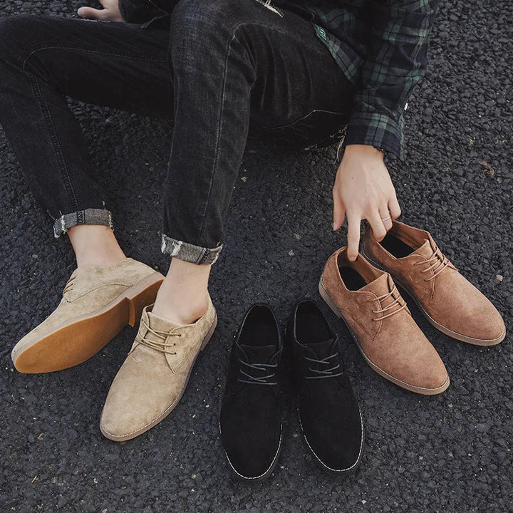 Vaughn | Minimalist Lace-Up Derby Shoes