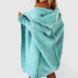 Mabel | Oversized Hooded Longline Cardigan