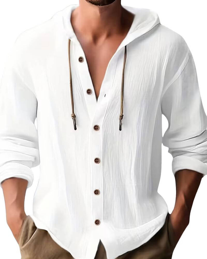 Draven | Classic Hooded Long Sleeve Shirt