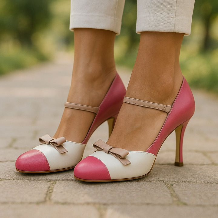 Grace | Elegant Round Toe Heels