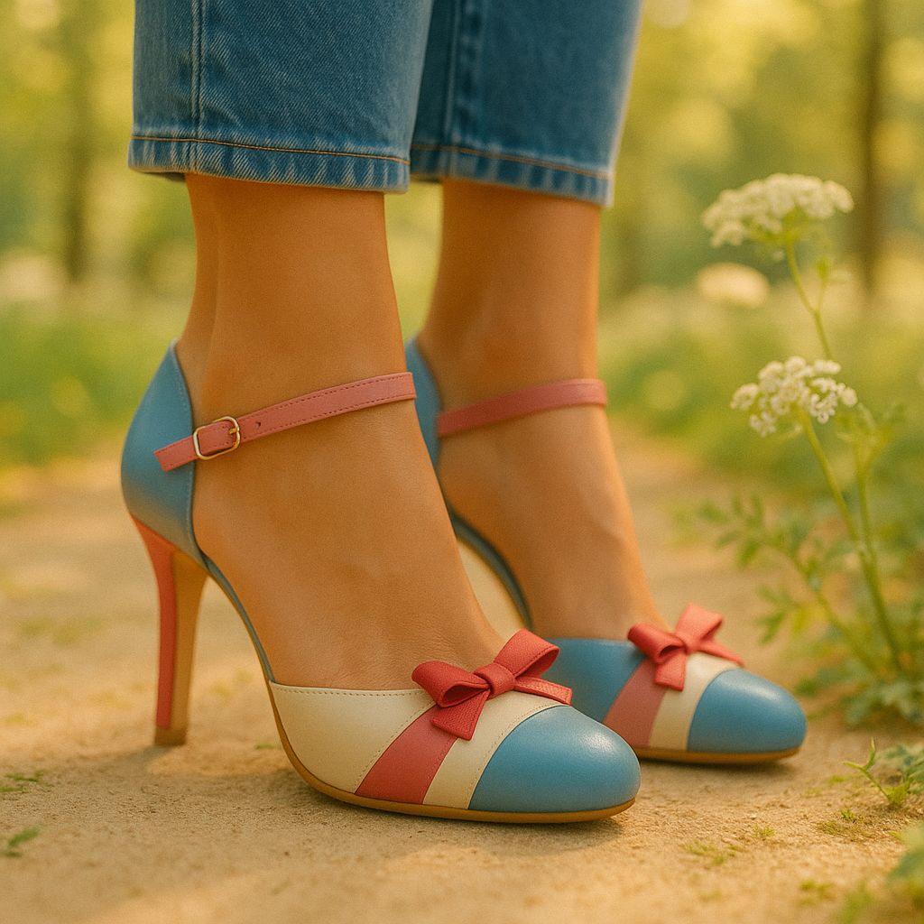 Grace | Elegant Round Toe Heels