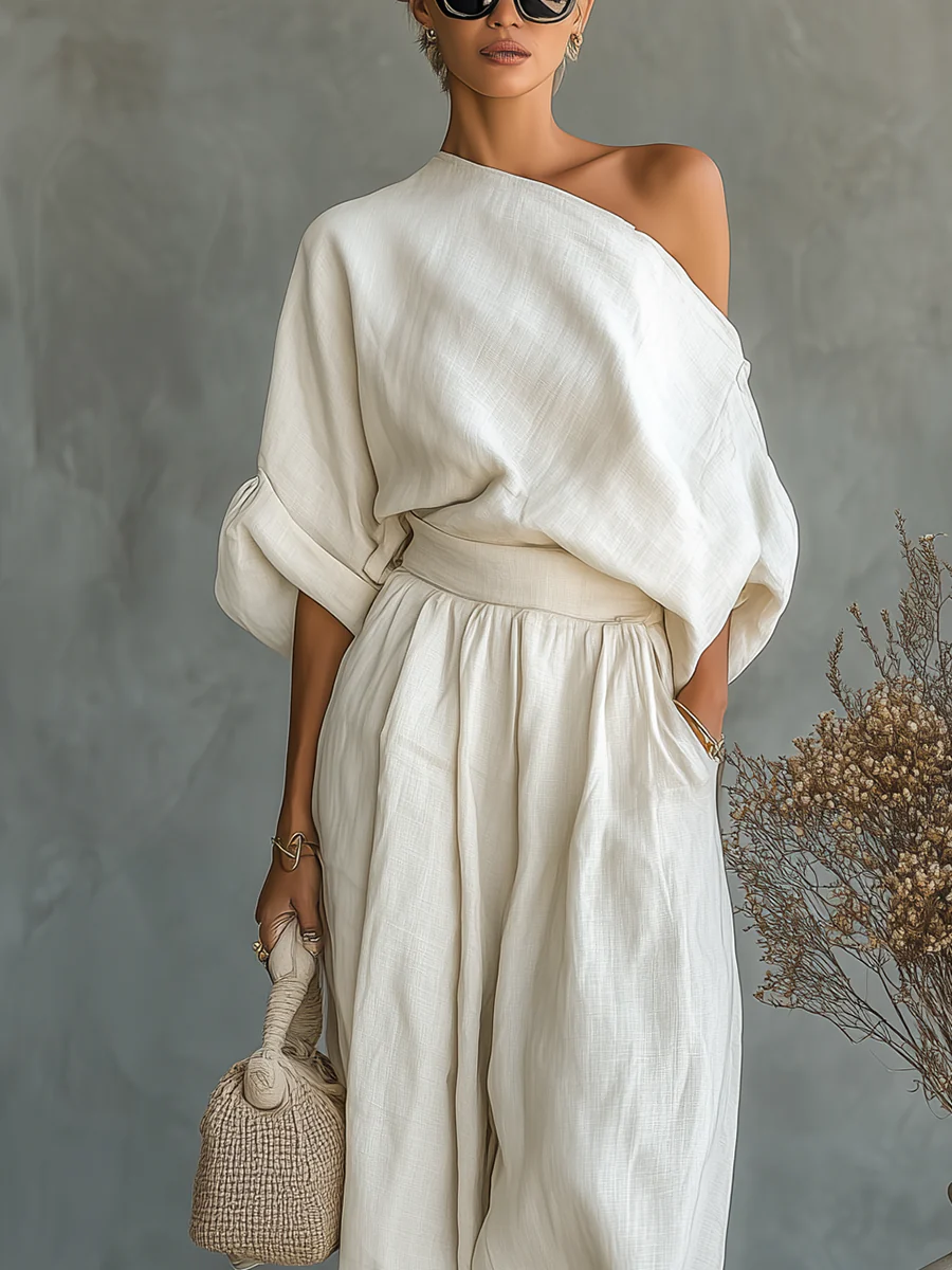 Primrose | Elegant Off-Shoulder 2-Piece Set