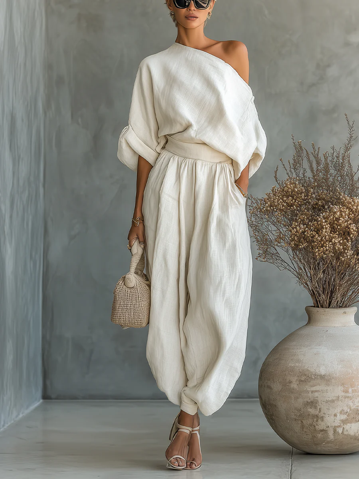 Primrose | Elegant Off-Shoulder 2-Piece Set