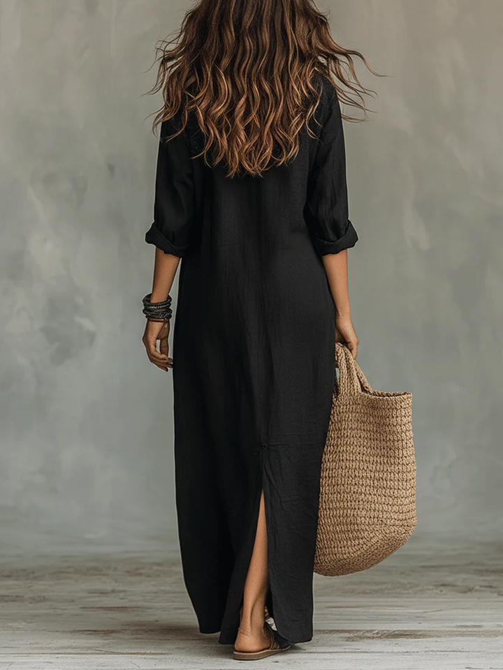 Alina | Elegant Silhouette Flattering Maxi Dress