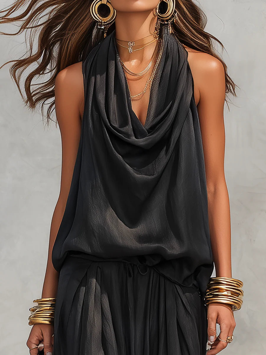Danica | Elegant Sleeveless Two-Piece Set