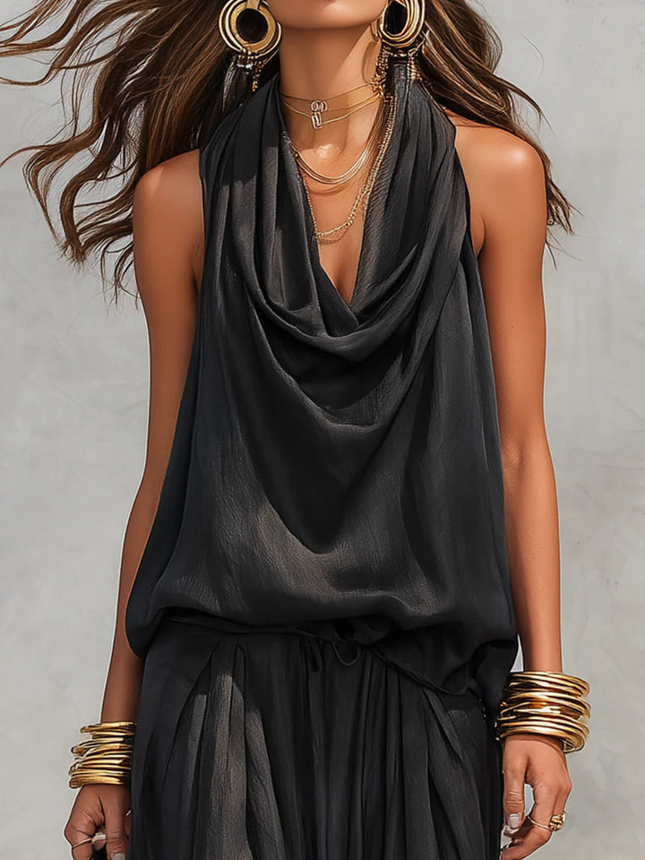 Danica | Elegant Sleeveless Two-Piece Set