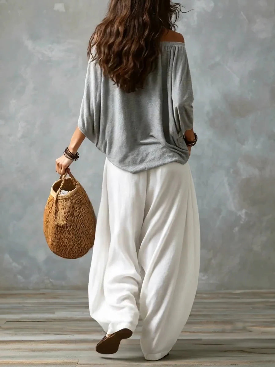 Renata | Relaxed Off-Shoulder Set
